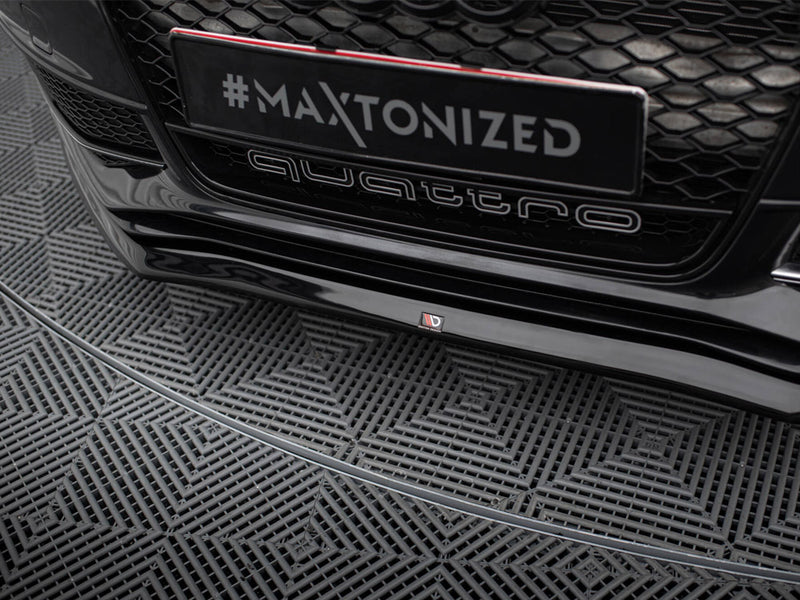 Maxton Design Front Splitter V.1 Audi S4 / A4 S-Line B8 FL