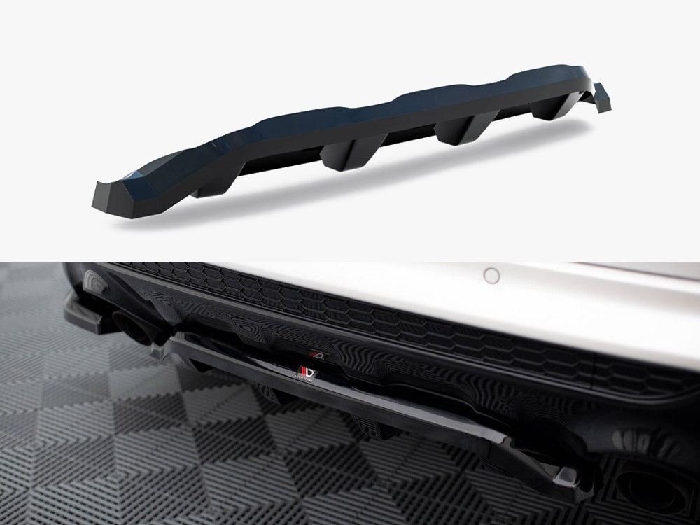 Maxton Design Central Rear Splitter (Vertical Bars) Ford Kuga ST-Line Mk2