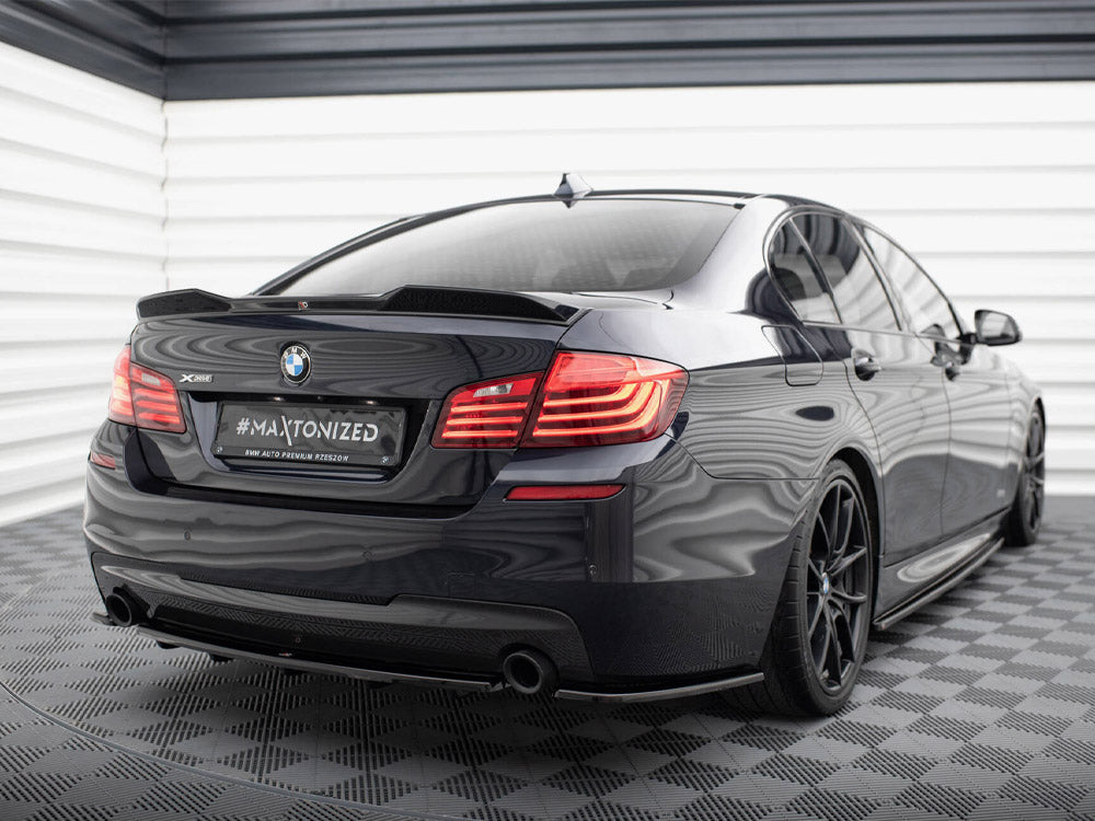 Maxton Design Central Rear Splitter (Vertical Bars) BMW 5 F11 M-Pack