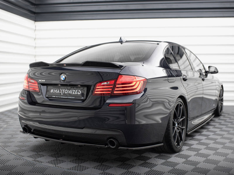 Maxton Design Central Rear Splitter (Vertical Bars) BMW 5 F11 M-Pack