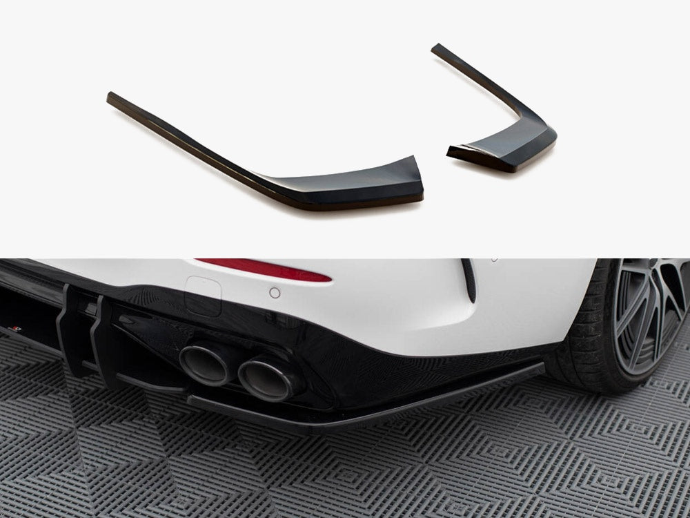 Maxton Design Rear Side Splitters Mercedes-Benz C AMG-Line / 43 AMG W206