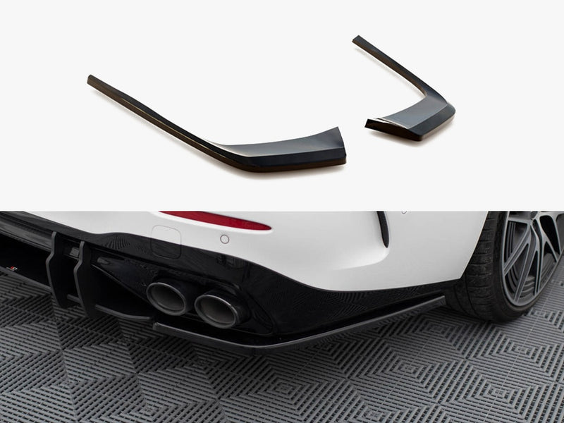 Maxton Design Rear Side Splitters Mercedes-Benz C AMG-Line / 43 AMG W206