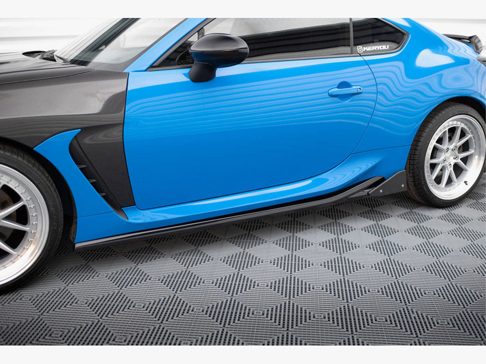 Maxton Design Side Skirts Diffusers V.1 + Flaps Toyota GR86 Mk1