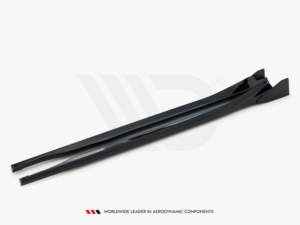 Maxton Design Side Skirts Diffusers V.1 + Flaps Toyota GR86 Mk1