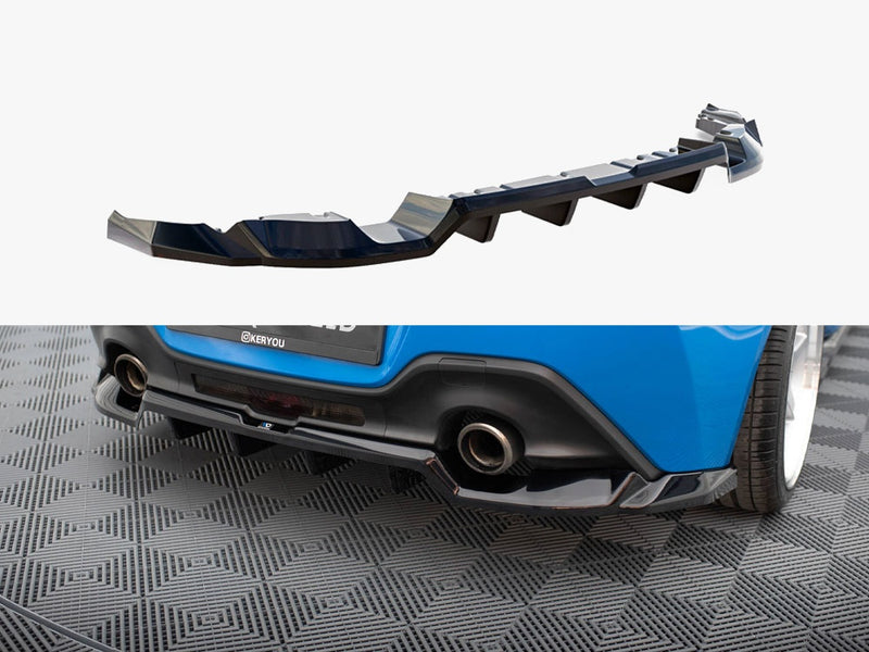 Maxton Design Rear Splitter (Vertical Bars) V.1 Toyota GR86 Mk1