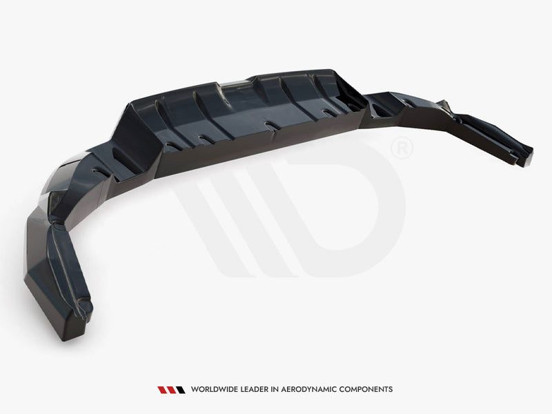 Maxton Design Rear Splitter (Vertical Bars) V.1 Toyota GR86 Mk1