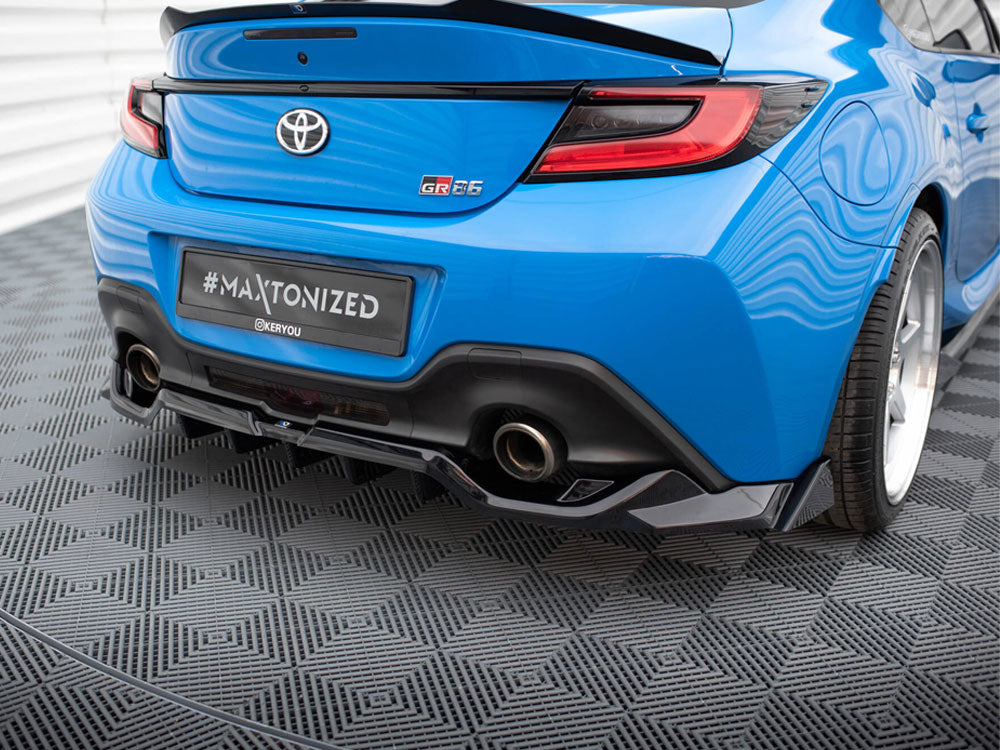 Maxton Design Rear Splitter (Vertical Bars) V.3 Toyota GR86 Mk1