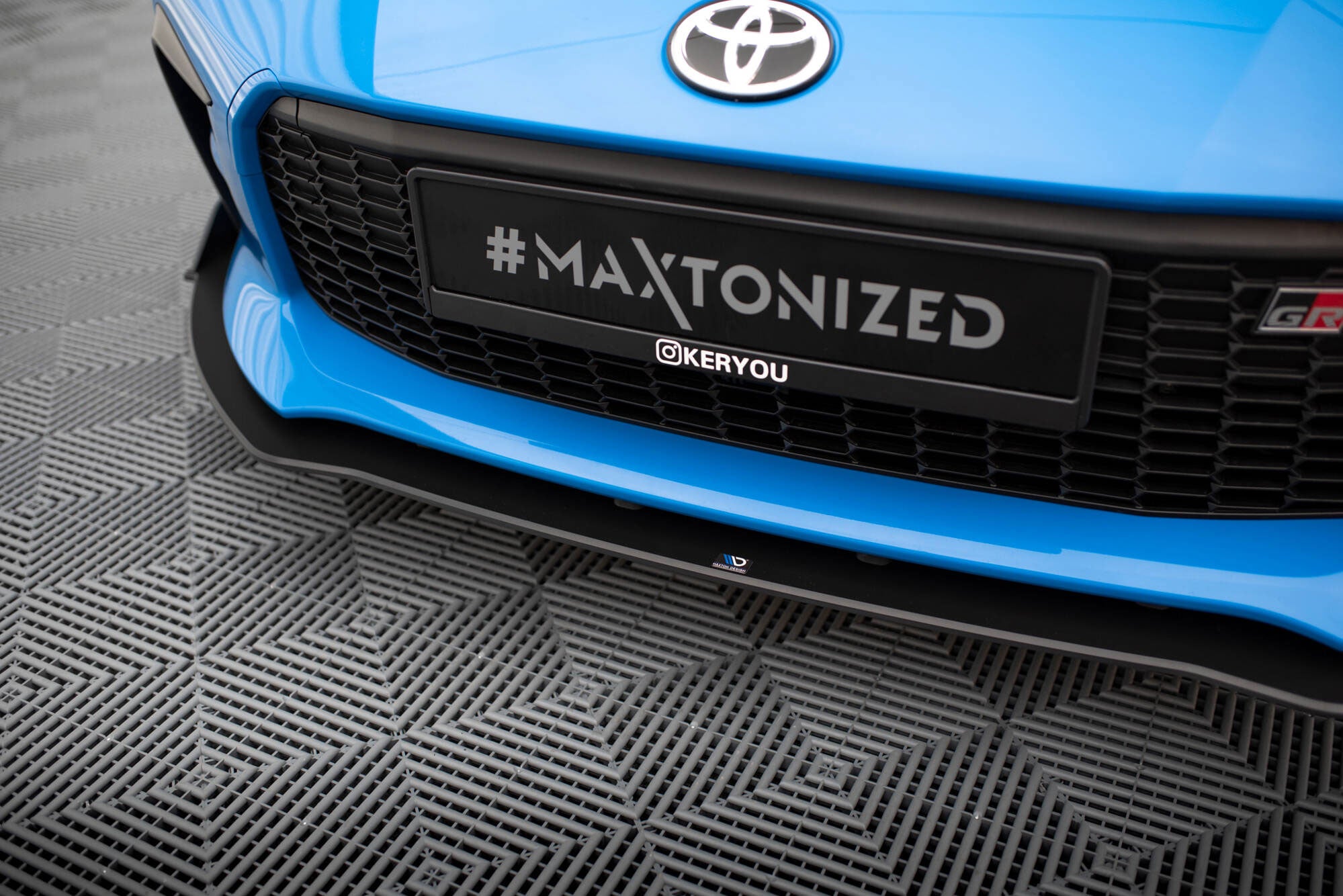 Maxton Design Street PRO Front Splitter V.2 Toyota GR86 Mk1