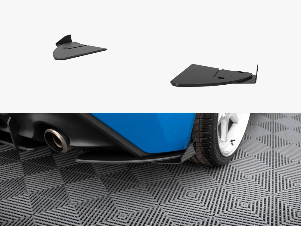Maxton Design Street Pro Rear Side Splitters V.1 + Flaps Toyota GR86 Mk1