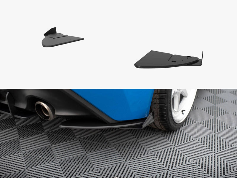 Maxton Design Street Pro Rear Side Splitters V.1 + Flaps Toyota GR86 Mk1