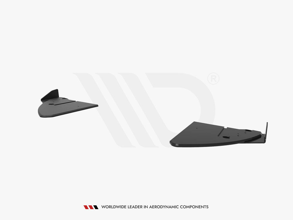 Maxton Design Street Pro Rear Side Splitters V.1 + Flaps Toyota GR86 Mk1