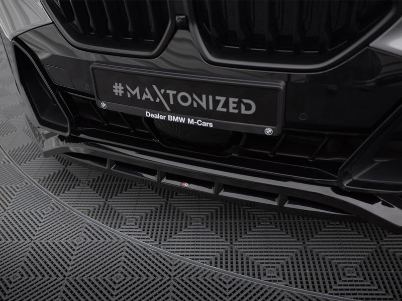 Maxton Design Front Splitter V.1 BMW X6 M-Pack G06 Facelift