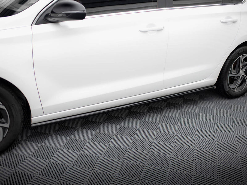 Maxton Design Side Skirts Diffusers Hyundai I30 N-Line / Standard Hatchback / Fastback Mk3 Facelift