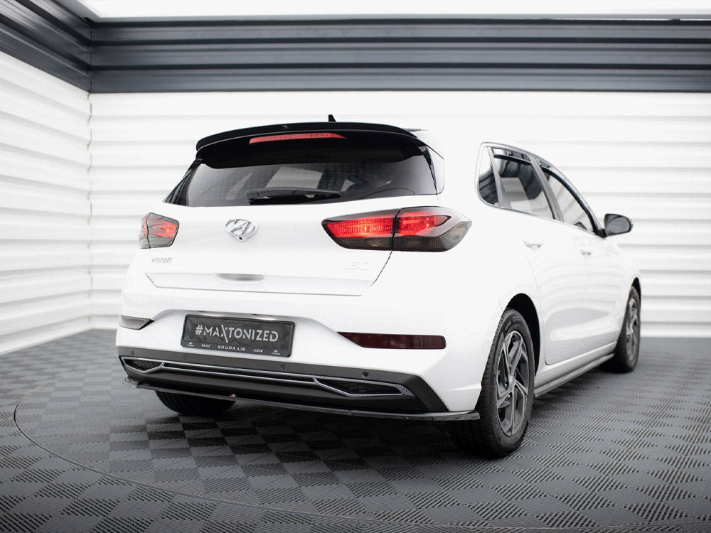Maxton Design Central Rear Splitter Hyundai I30 Mk3 Facelift