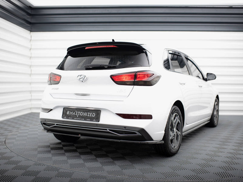 Maxton Design Central Rear Splitter Hyundai I30 Mk3 Facelift