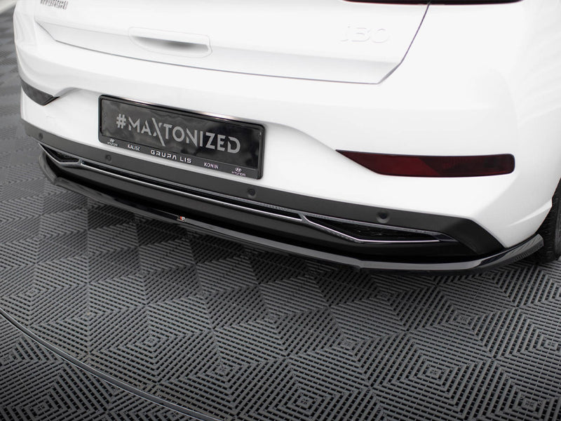 Maxton Design Central Rear Splitter Hyundai I30 Mk3 Facelift