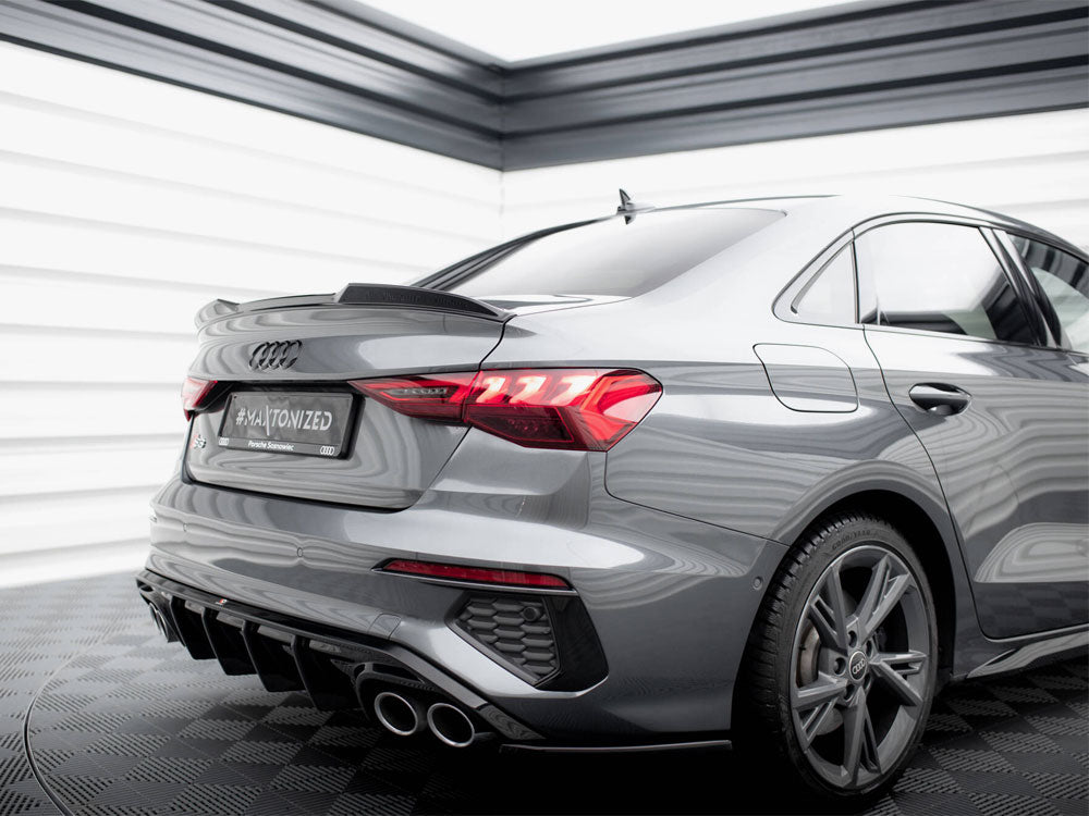 Maxton Design Spoiler CAP 3D Audi A3 / A3 S-Line / S3 / RS3 Sedan 8Y