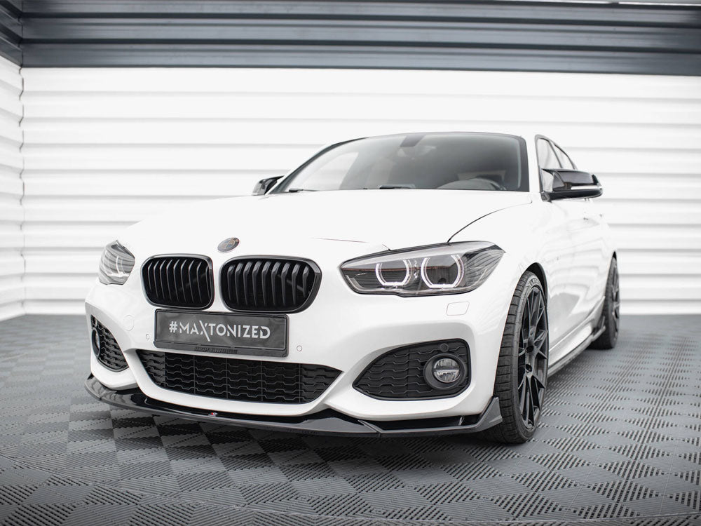 Maxton Design Front Splitter V.4 CSL Look BMW 1 M-Pack / M140i F20 Facelift