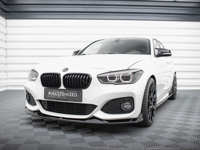 Maxton Design Front Splitter V.4 CSL Look BMW 1 M-Pack / M140i F20 Facelift