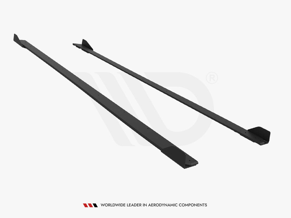 Maxton Design Street PRO Side Skirts Diffusers V.1 + Flaps BMW M2 G87