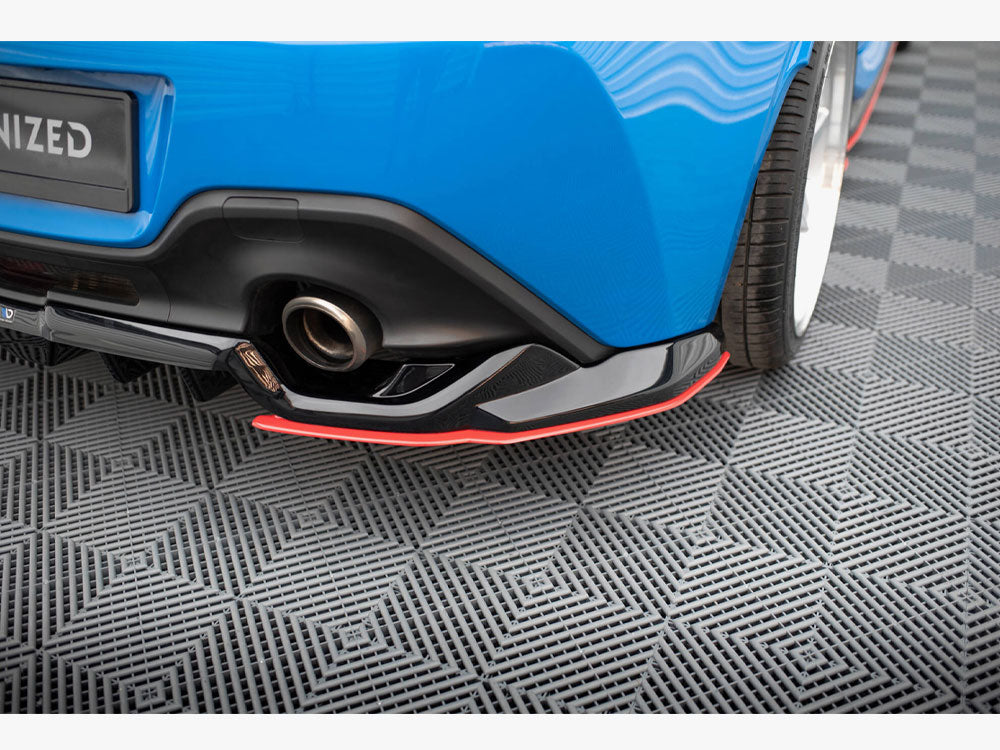 Maxton Design Central Rear Splitter (Vertical Bars) V.2 Toyota GR86 Mk1