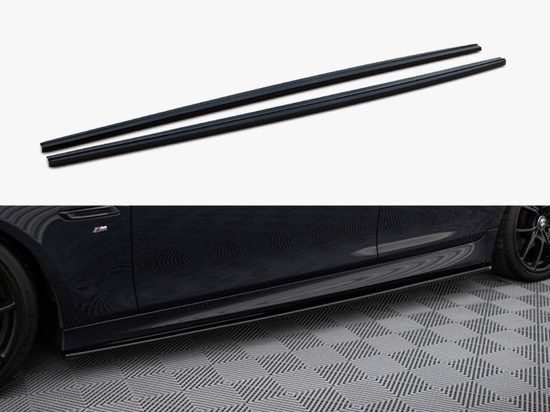 Maxton Design Side Skirts Diffusers BMW 5 F10 / F11 M-Power / M-Pack