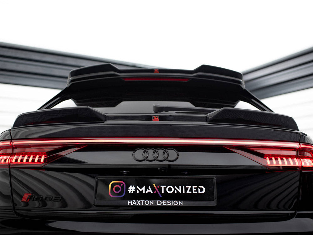 Maxton Design Lower Spoiler CAP 3D Audi Q8 / RSQ8 / SQ8 / Q8 S-Line Mk1