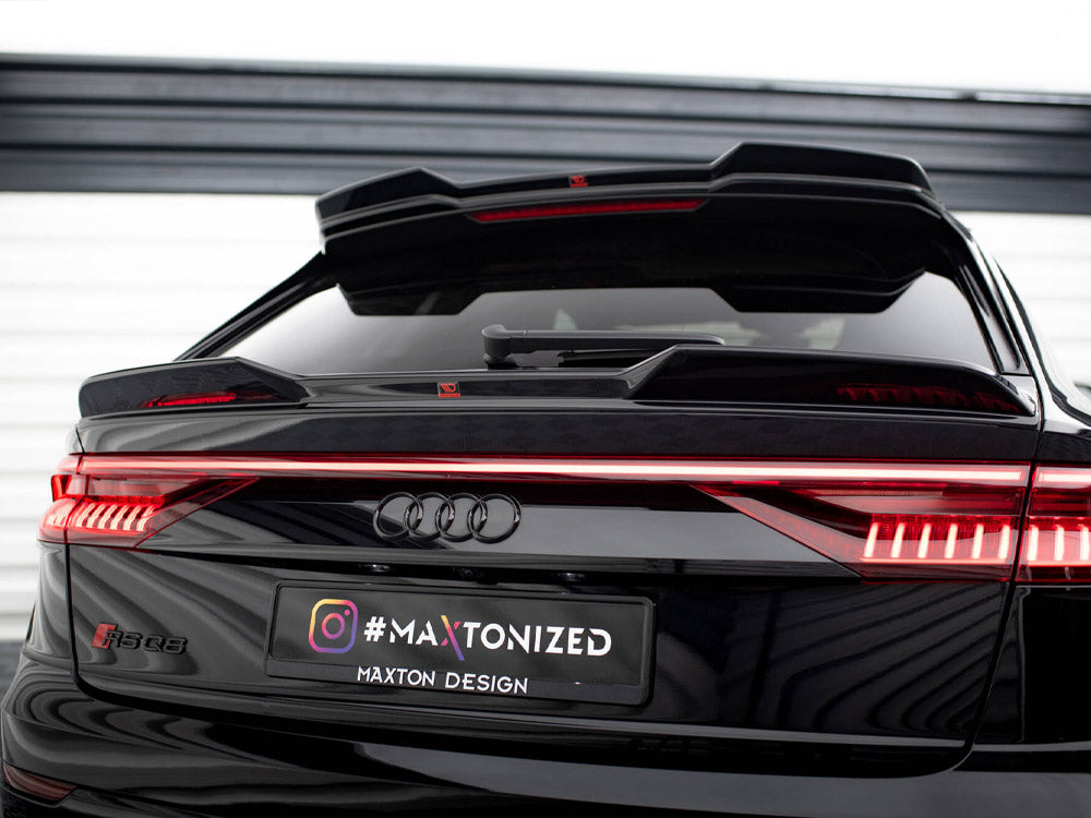 Maxton Design Lower Spoiler CAP 3D Audi Q8 / RSQ8 / SQ8 / Q8 S-Line Mk1