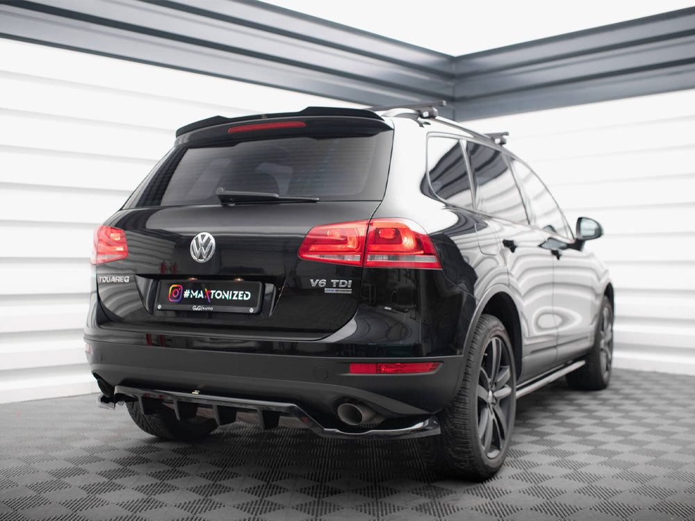 Maxton Design Rear Splitter (Vertical Bars) Volkswagen Touareg Mk2