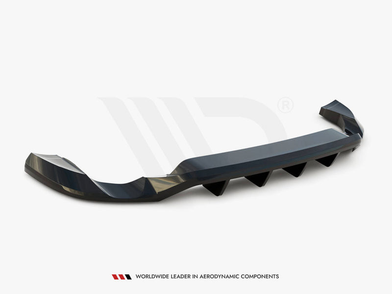 Maxton Design Rear Splitter (Vertical Bars) Volkswagen Touareg Mk2