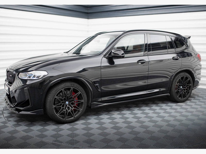 Maxton Design Side Skirt Diffusers BMW X3 M F97 / F97 Facelift