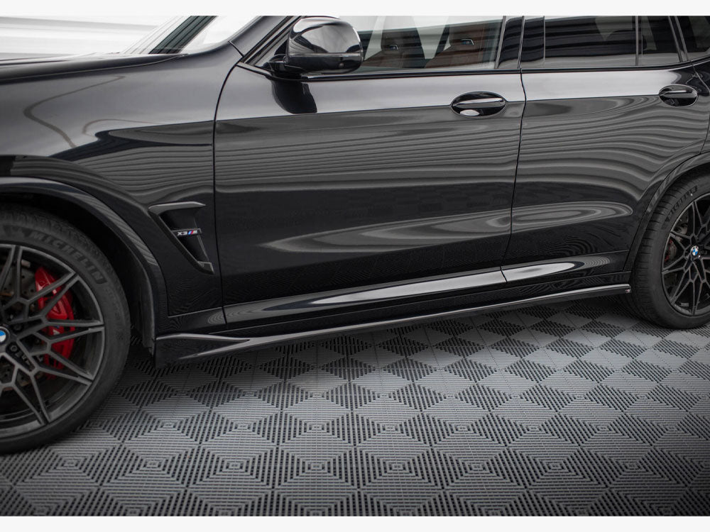 Maxton Design Side Skirt Diffusers BMW X3 M F97 / F97 Facelift