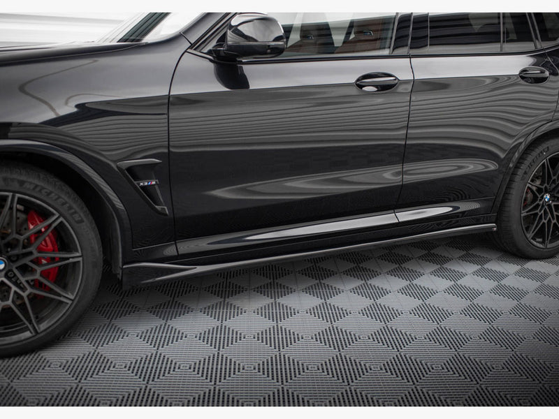 Maxton Design Side Skirt Diffusers BMW X3 M F97 / F97 Facelift