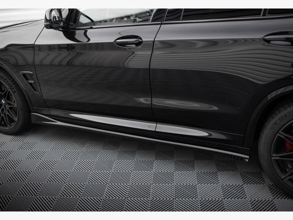 Maxton Design Side Skirt Diffusers BMW X3 M F97 / F97 Facelift