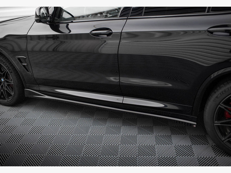 Maxton Design Side Skirt Diffusers BMW X3 M F97 / F97 Facelift
