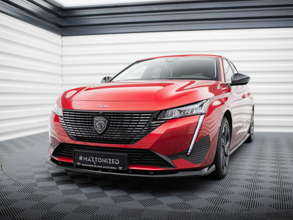 Maxton Design Front Splitter V.1 Peugeot 308 Mk3
