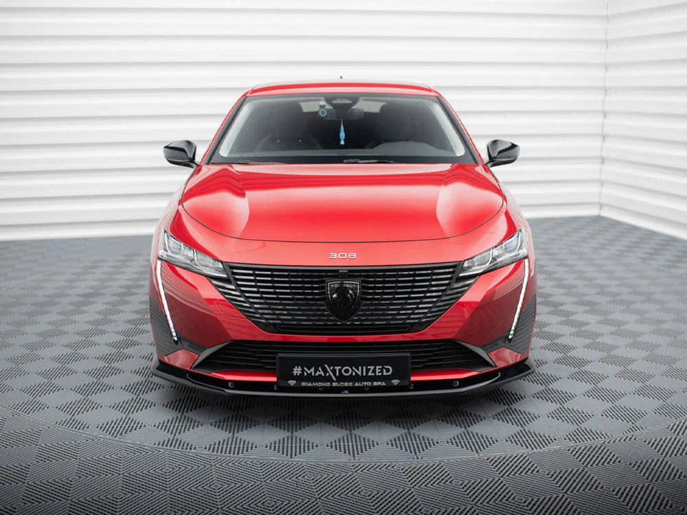 Maxton Design Front Splitter V.1 Peugeot 308 Mk3