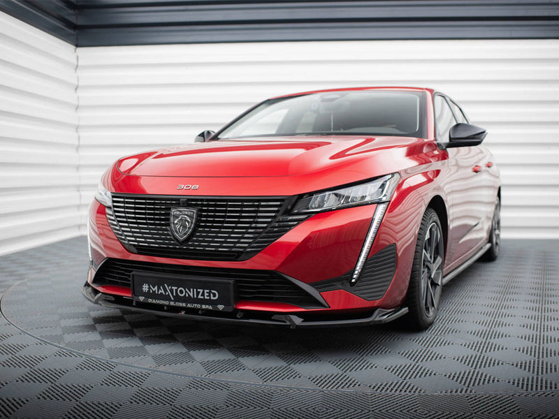 Maxton Design Front Splitter V.2 Peugeot 308 Mk3