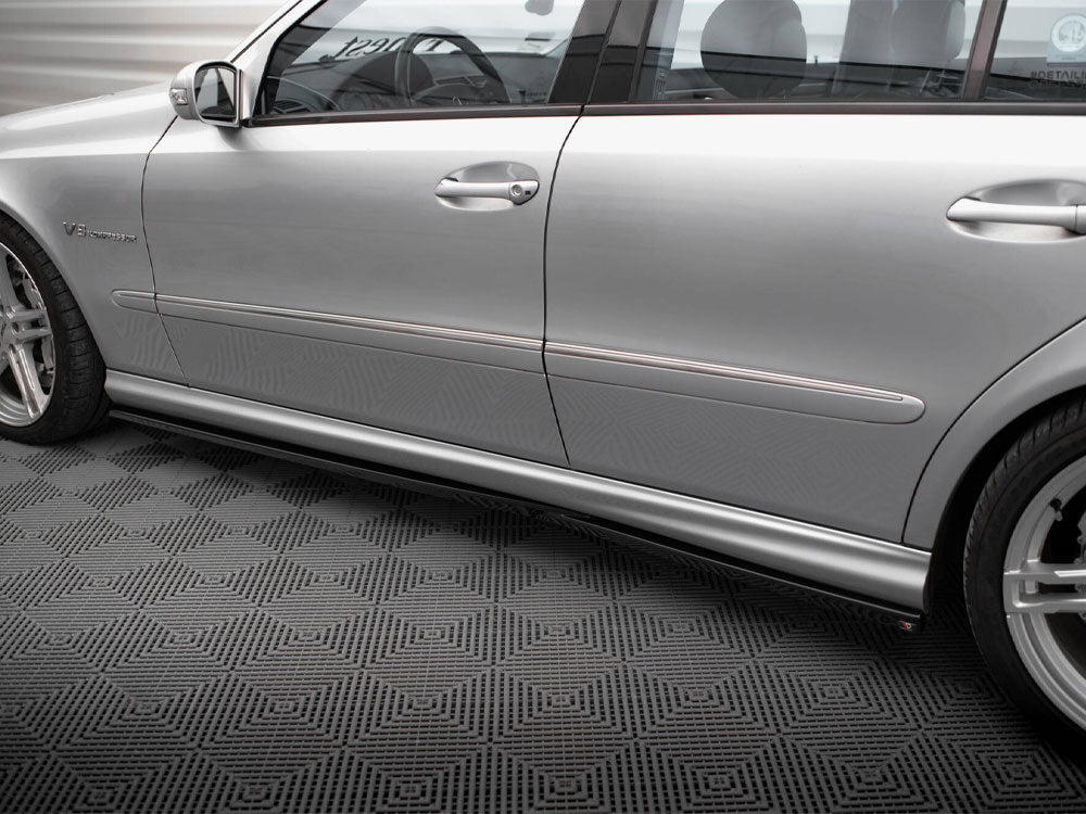 Maxton Design Side Skirts Diffusers Mercedes-Benz E 55 AMG W211