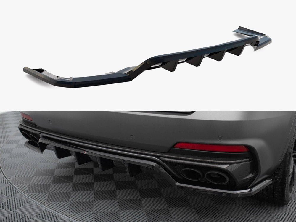 Maxton Design Rear Splitter (Vertical Bars) Maserati Levante Trofeo Mk1