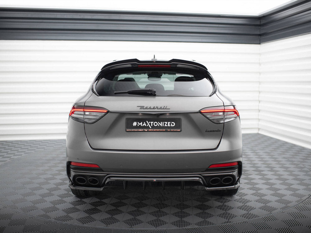Maxton Design Rear Splitter (Vertical Bars) Maserati Levante Trofeo Mk1