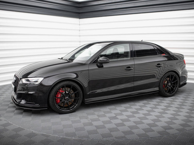 Maxton Design Street PRO Side Skirts Diffusers Audi RS3 Sedan 8V Facelift