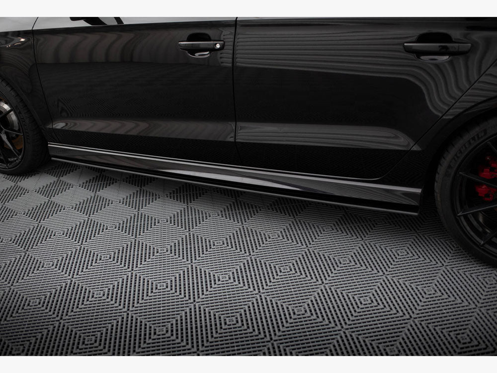 Maxton Design Street PRO Side Skirts Diffusers Audi RS3 Sedan 8V Facelift