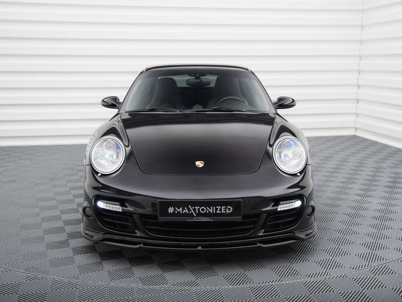 Maxton Design Front Splitter Porsche 911 Turbo 997