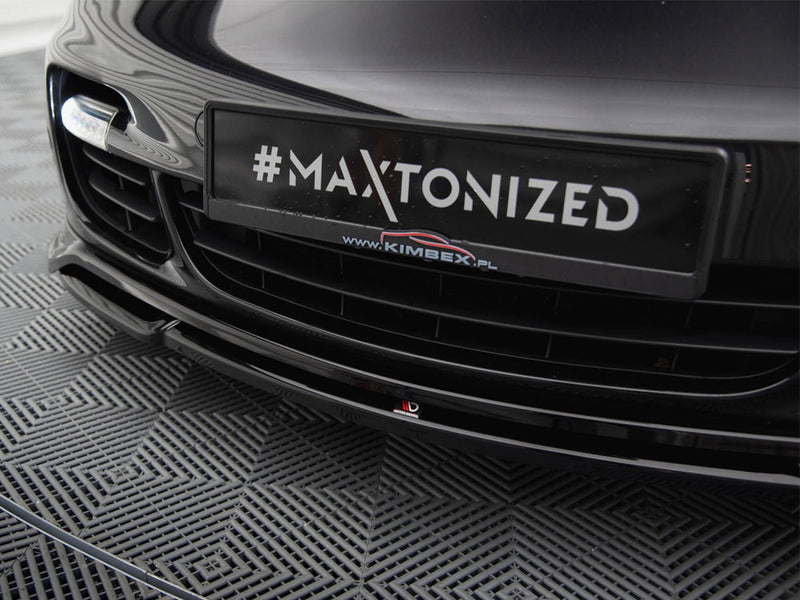 Maxton Design Front Splitter Porsche 911 Turbo 997