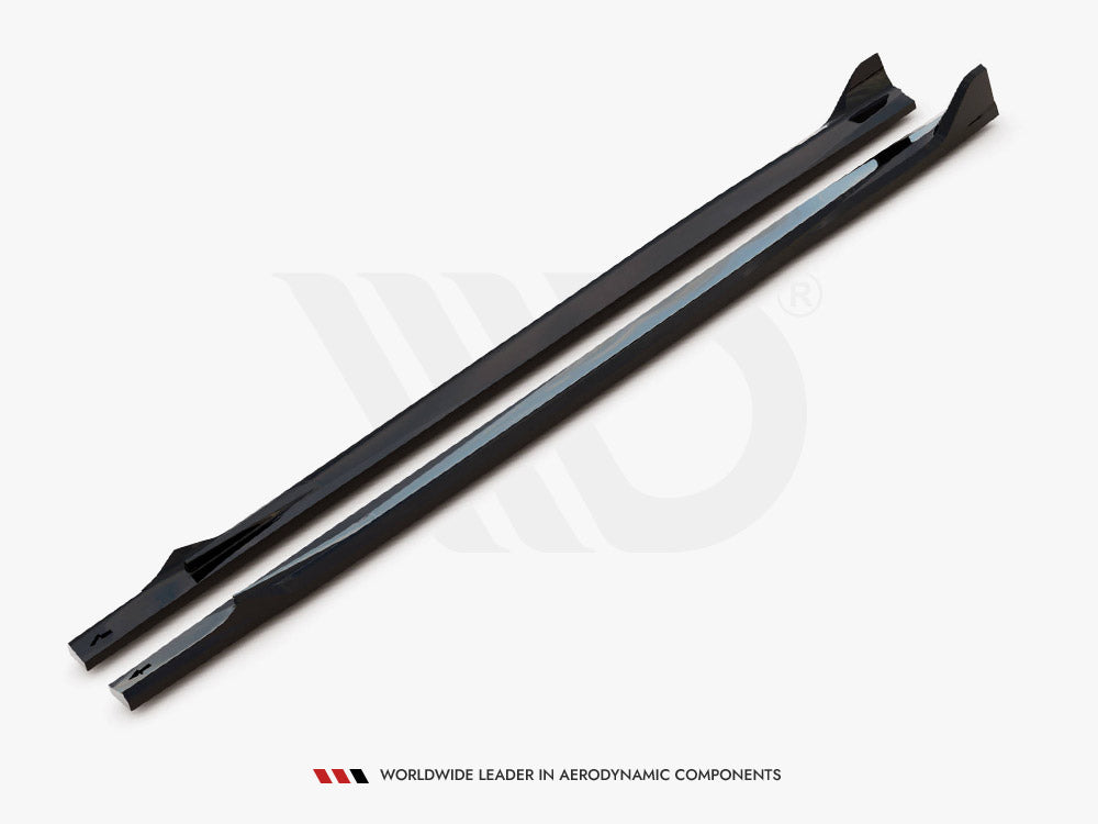 Maxton Design Side Skirts Diffusers V.2 BMW X6 M-Pack G06 Facelift
