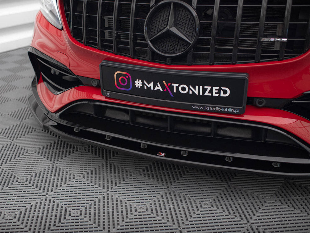 Maxton Design Front Splitter V.1 Mercedes-Benz A45 Aero W176 Facelift