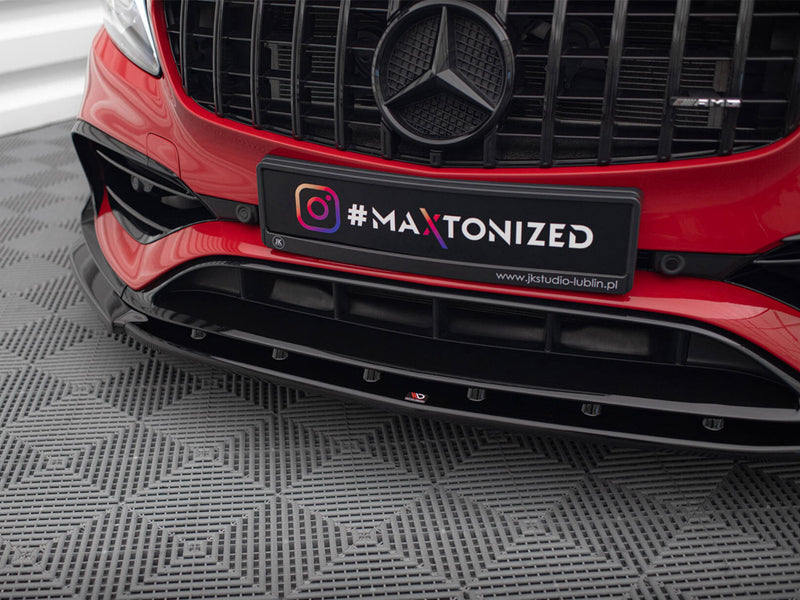 Maxton Design Front Splitter V.1 Mercedes-Benz A45 Aero W176 Facelift