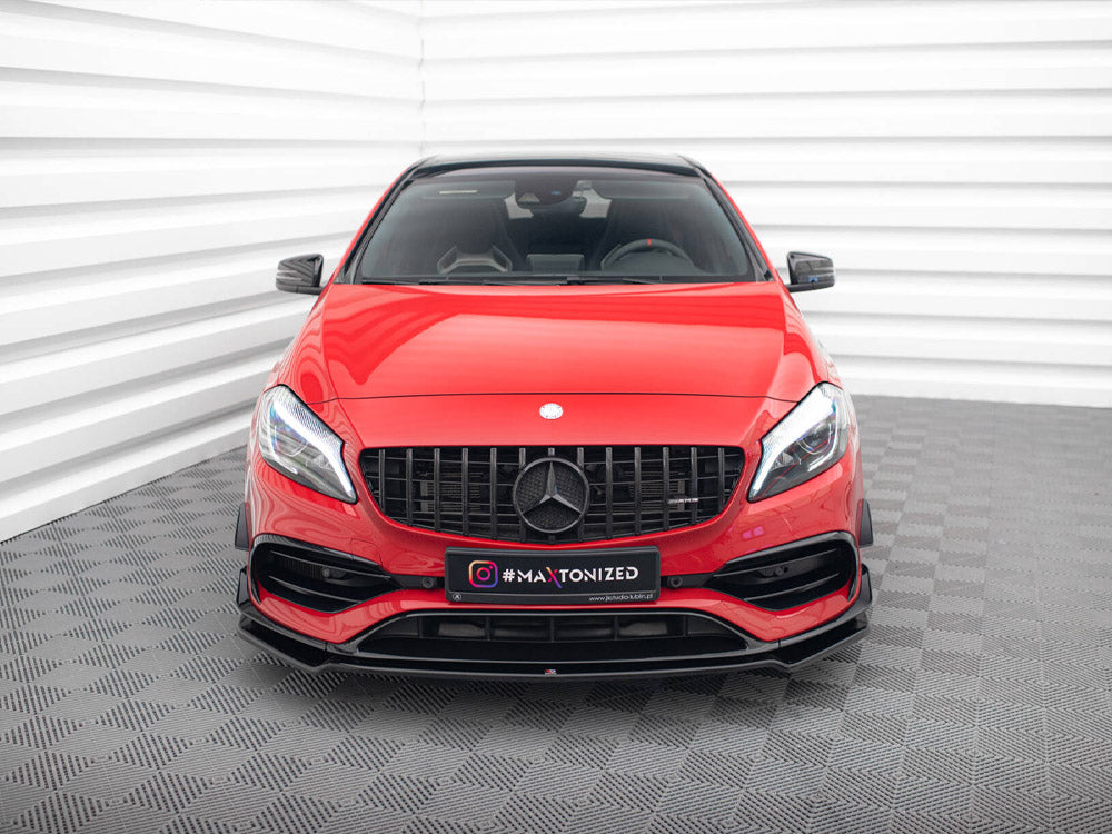 Maxton Design Front Splitter V.2 Mercedes-Benz A45 Aero W176 Facelift