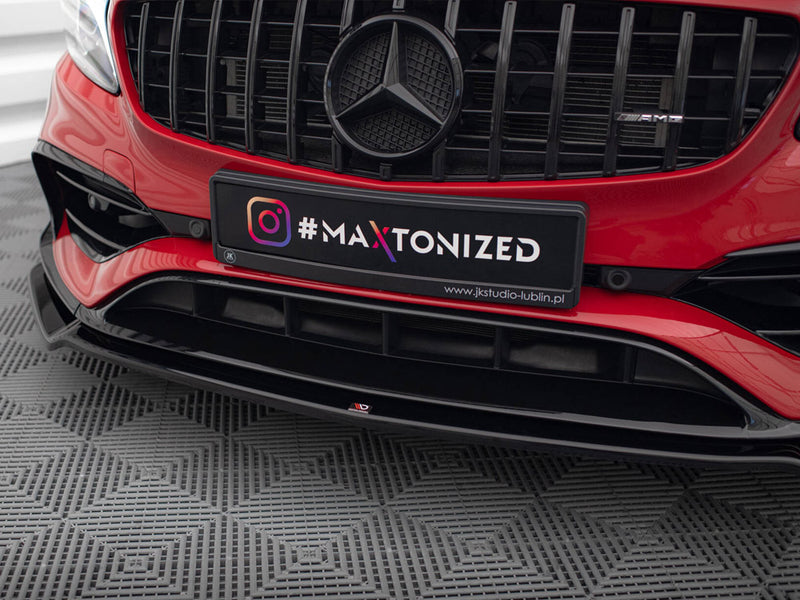 Maxton Design Front Splitter V.2 Mercedes-Benz A45 Aero W176 Facelift